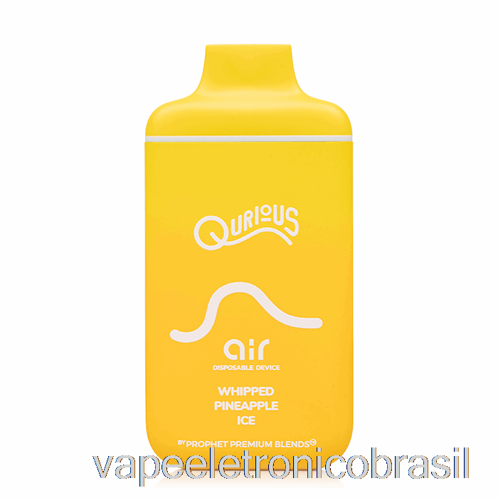 Vape Vaporesso Qurious Air 6000 Descartável Gelo De Abacaxi Batido